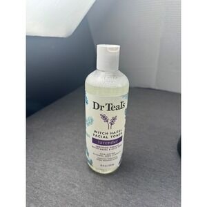 Dr Teal's Lavender Witch Hazel Facial Toner 16oz Non Drying Alcohol Free Formula